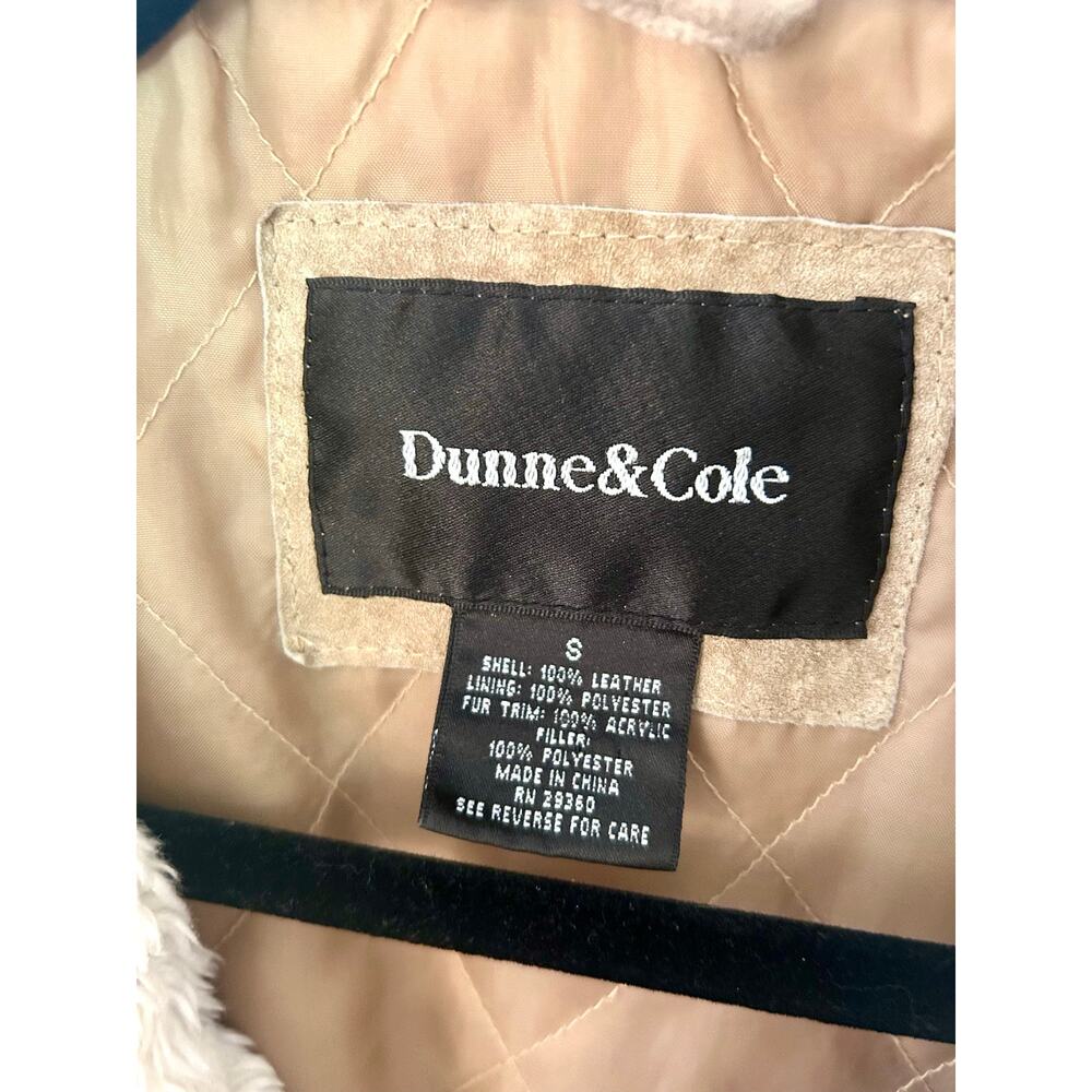 Women’s Small Vintage Y2K Tan Suede Leather Cropped Afghan Penny Lane Jacket - Picture 4 of 13